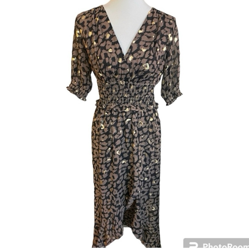 Animal Print Metallic Dress by Express NWT - Picture 8 of 9